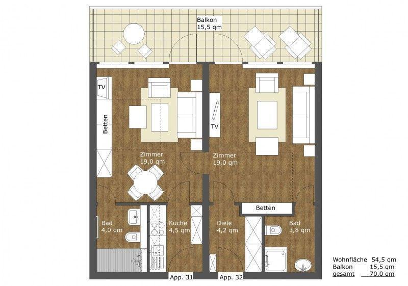 Duenenhof-App-31-32-Meerseite Веннингштедт Экстерьер фото